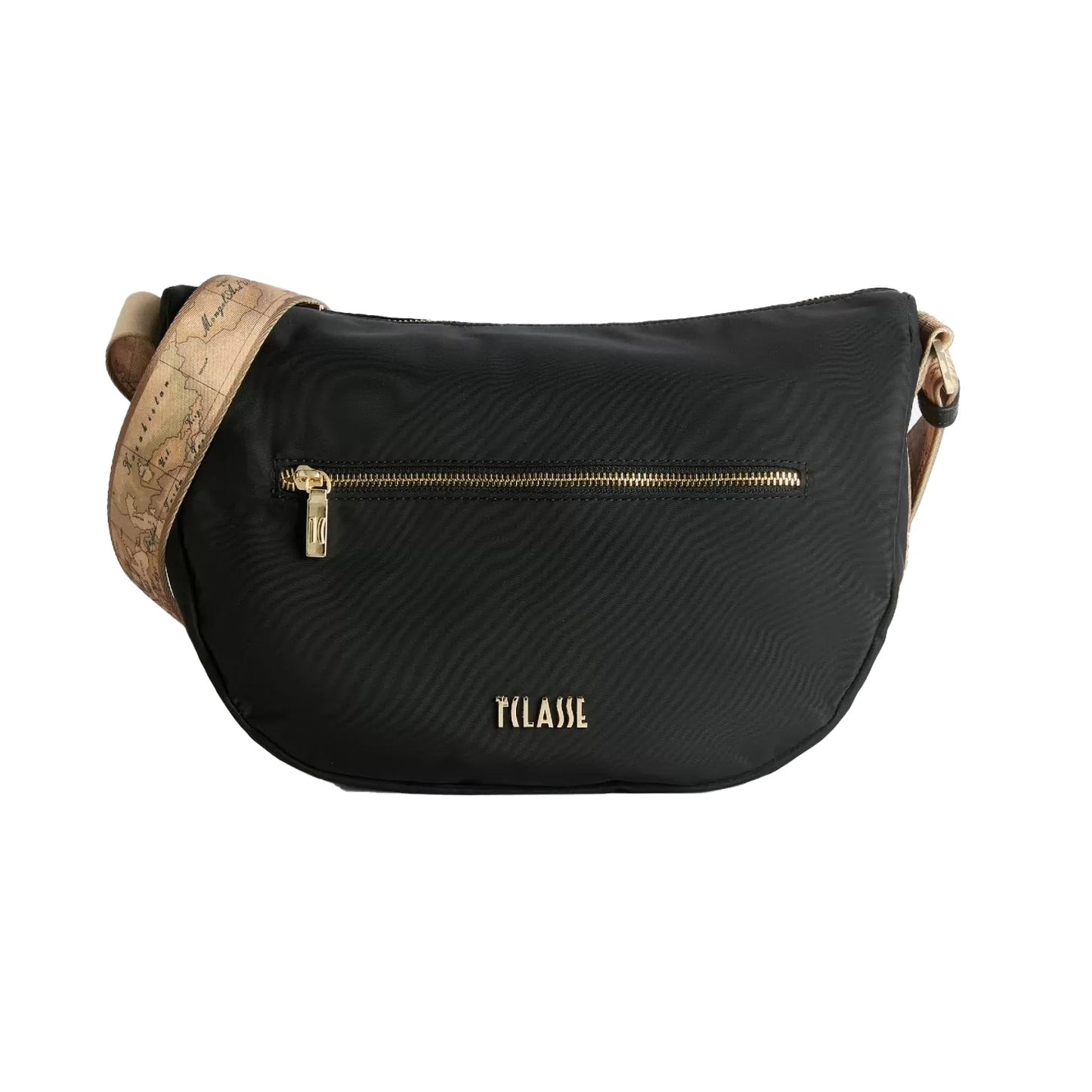 Borsa Donna a Tracolla Mezzaluna Alviero Martini 1A Classe – Nylon Eco Vibe Borse Nero - vista 6