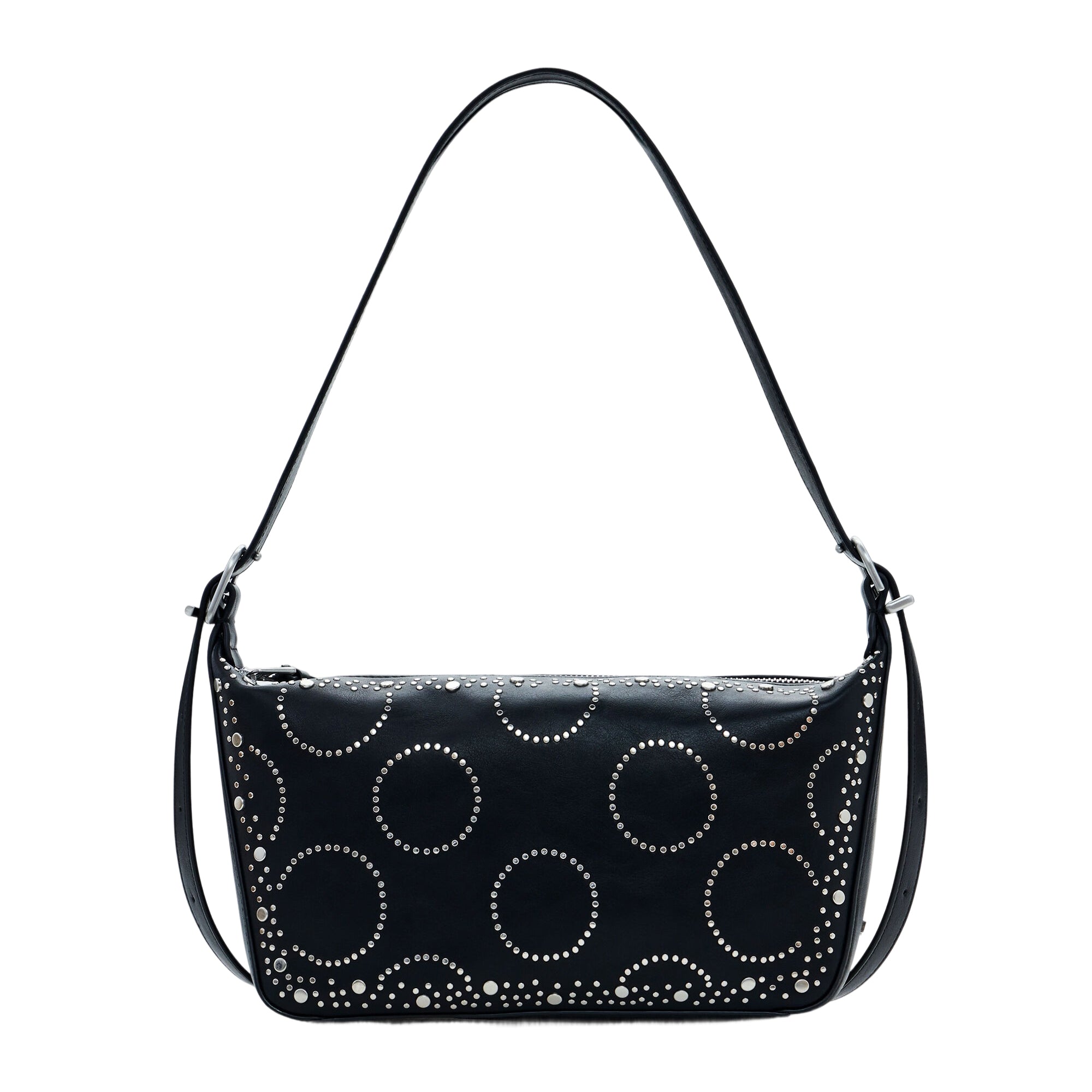 Borsa Donna a Tracolla Desigual con Borchie e Doppio Manico