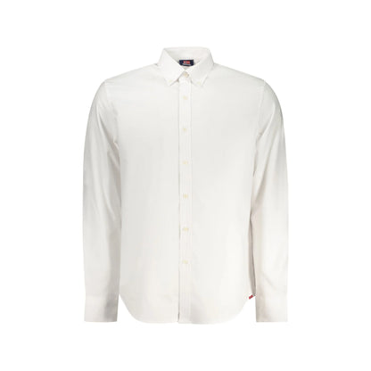 Norway 1963 Camicia Maniche Lunghe Uomo Bianca Collo Button Down Camicie Bianco - foto prodotto