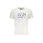 Gian Marco Venturi T-Shirt Maniche Corte Uomo Bianca Stampa Logo Bianco - foto prodotto