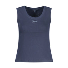 Tommy Hilfiger Camiseta Sin Mangas Mujer Azul Bordado