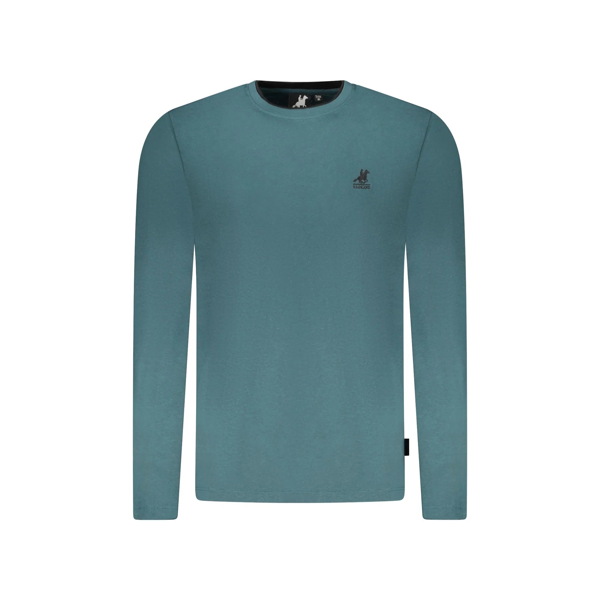 U.S. GRAND T-SHIRT MANICHE LUNGHE UOMO VERDE