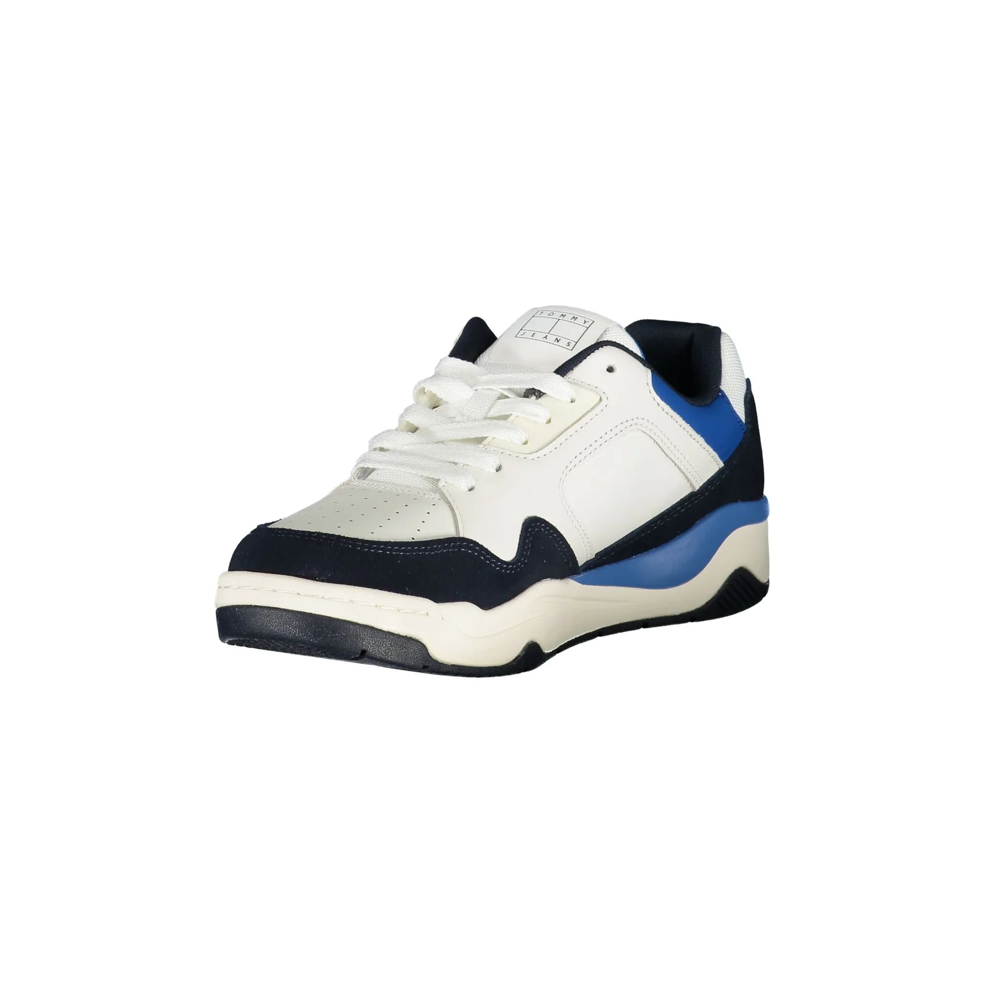 TOMMY HILFIGER Scarpe Sneakers Uomo Blu con Dettagli a Contrasto - vista 3