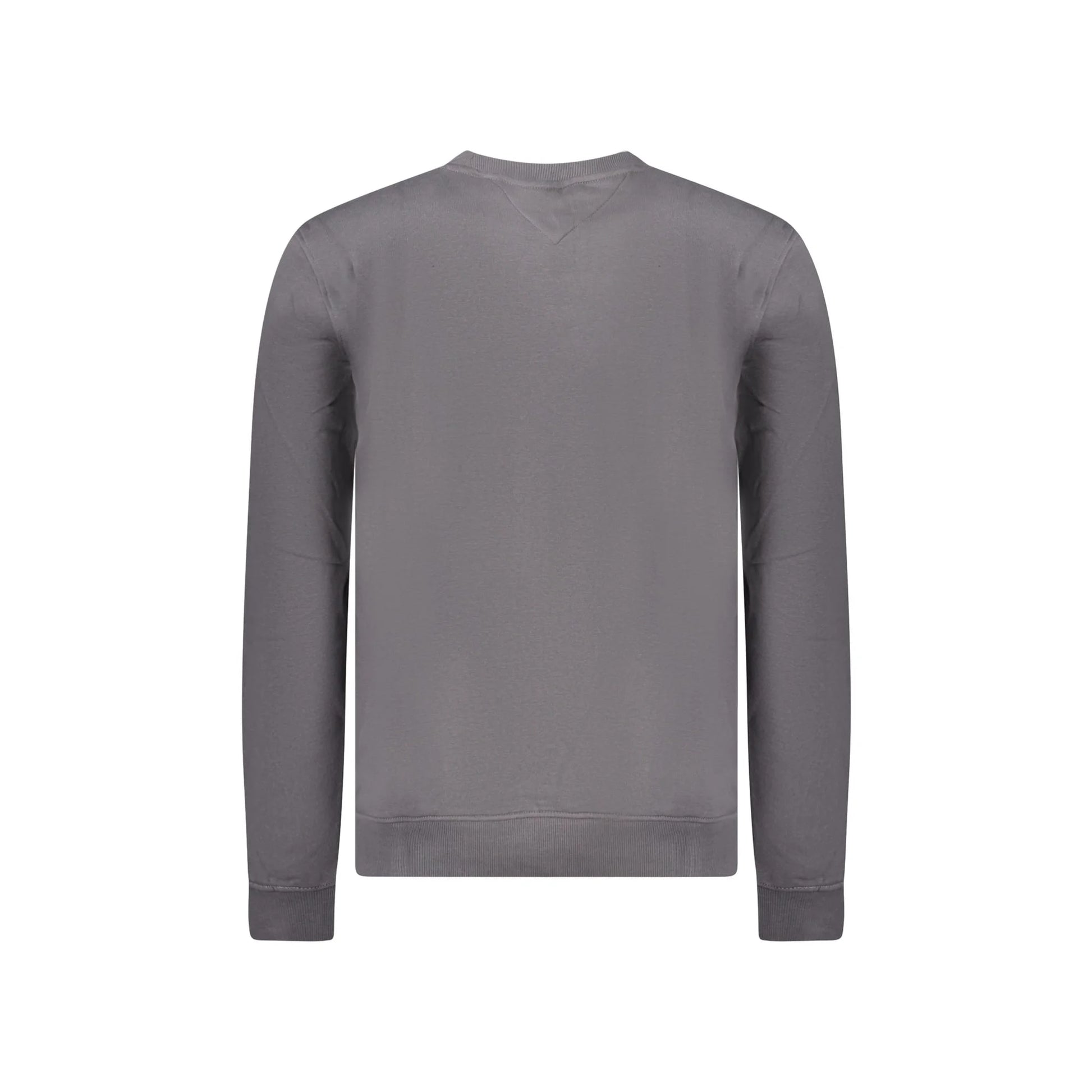 Tommy Hilfiger Felpa Uomo Grigia Girocollo Felpata Logo Felpe grigio - vista 2