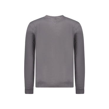 Tommy Hilfiger Felpa Uomo Grigia Girocollo Felpata Logo Felpe grigio - vista 2