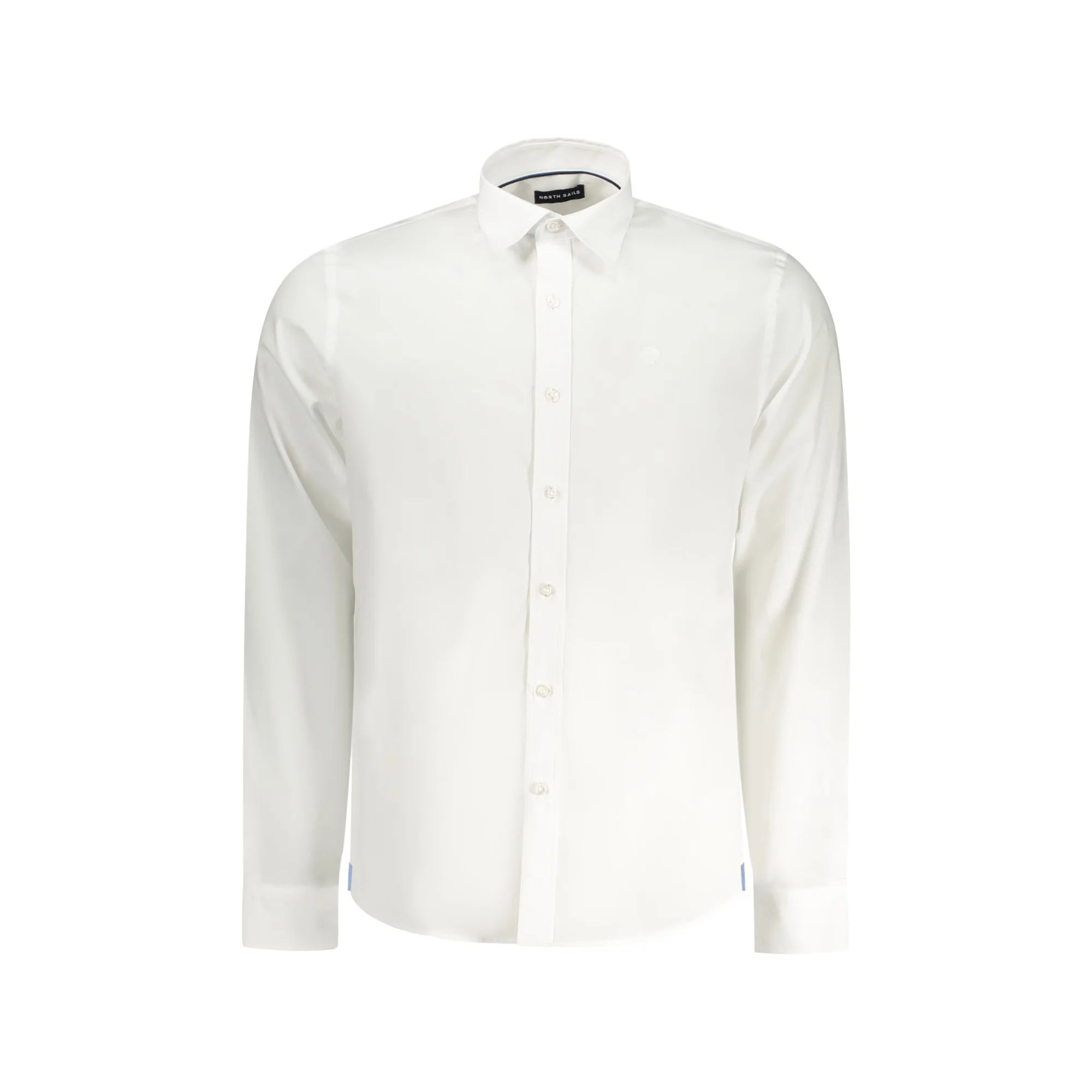 North Sails Camicia Maniche Lunghe Uomo Bianca Ricamo Camicie Bianco - foto prodotto