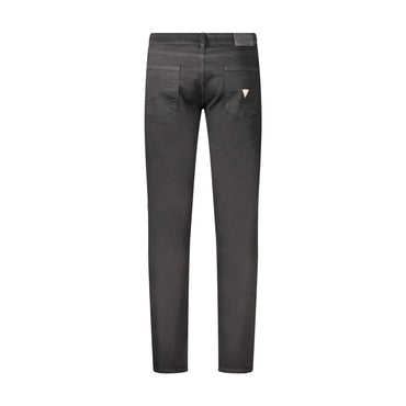 Guess Jeans Uomo Nero Logo - vista 2