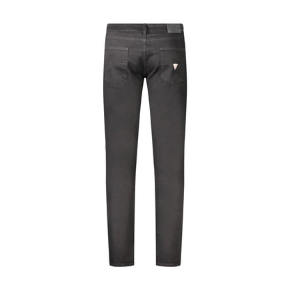 Guess Jeans Uomo Nero Logo - vista 2