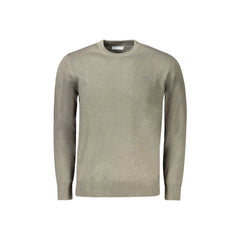North Sails Camisola Homem Cinza Bordada com Logo
