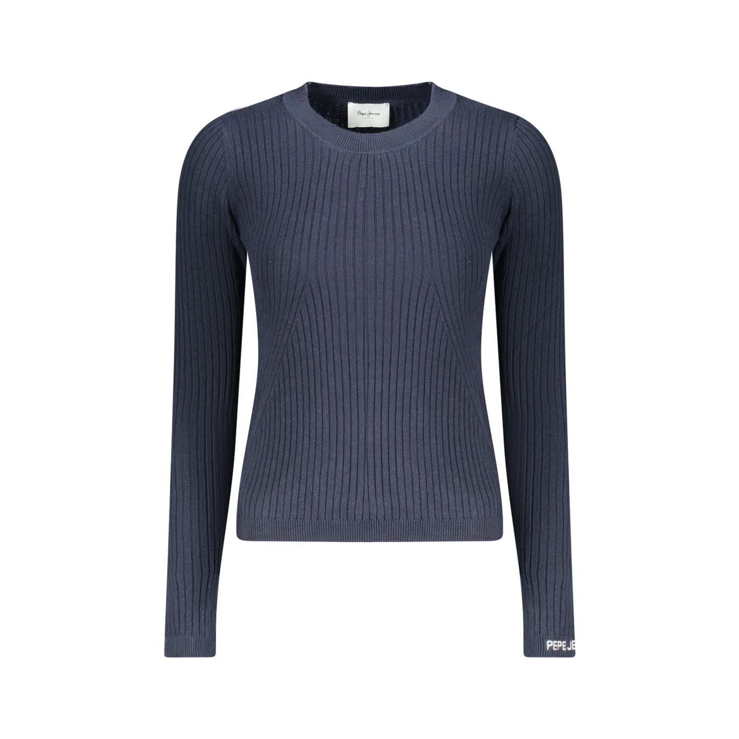 Pepe Jeans Maglia Donna Blu Ricamo Maglie - foto prodotto