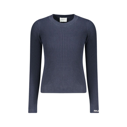 Pepe Jeans Maglia Donna Blu Ricamo Maglie - foto prodotto