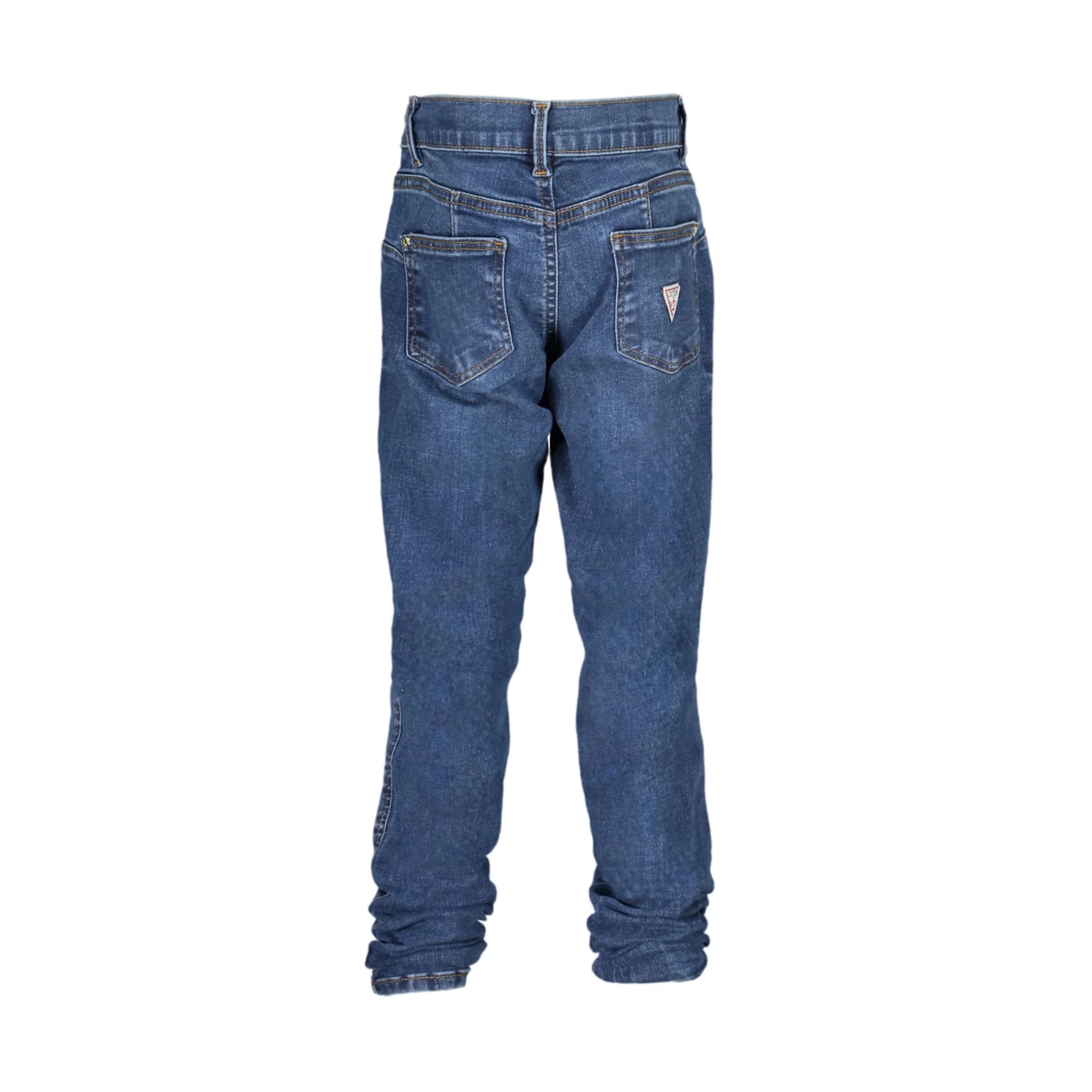 Guess Jeans Bambina Blu Effetto Slavato bambino - vista 2