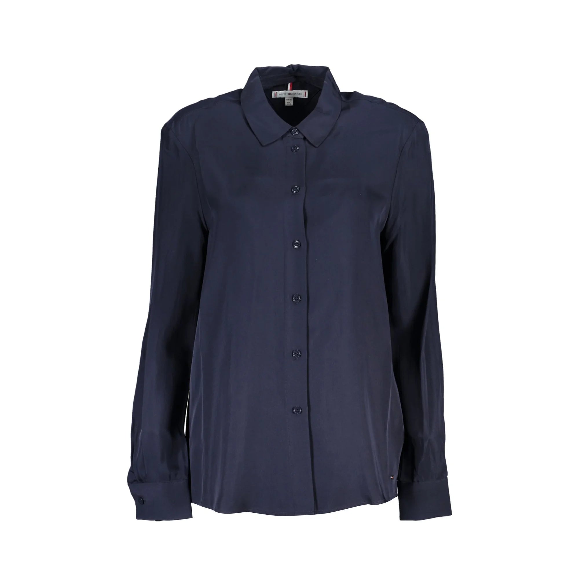 TOMMY HILFIGER CAMICIA MANICHE LUNGHE DONNA BLU