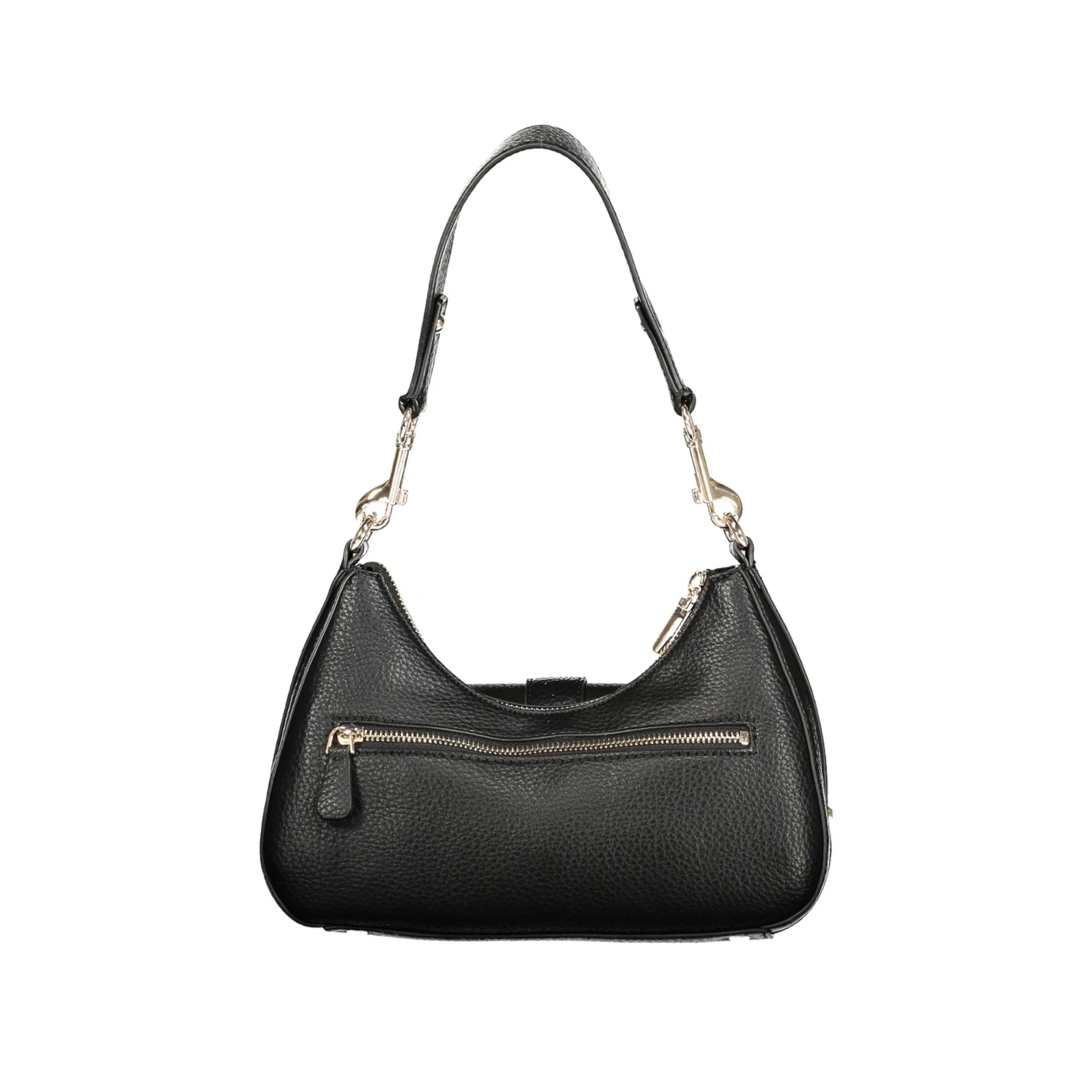 Guess Jeans Borsa a Spalla Donna Nera Logo Borse nero - vista 2