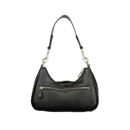 Guess Jeans Borsa a Spalla Donna Nera Logo Borse nero - vista 2
