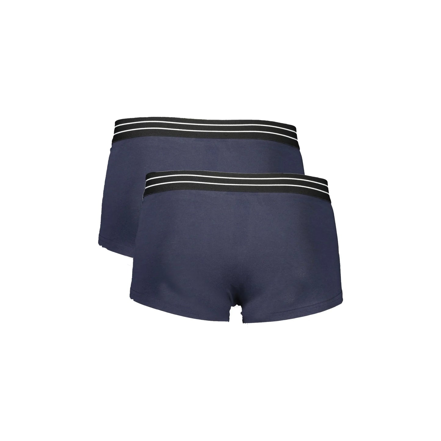 Cavalli Class Boxer Uomo Blu Bi-Pack con Elastico Logo Intimo - vista 2