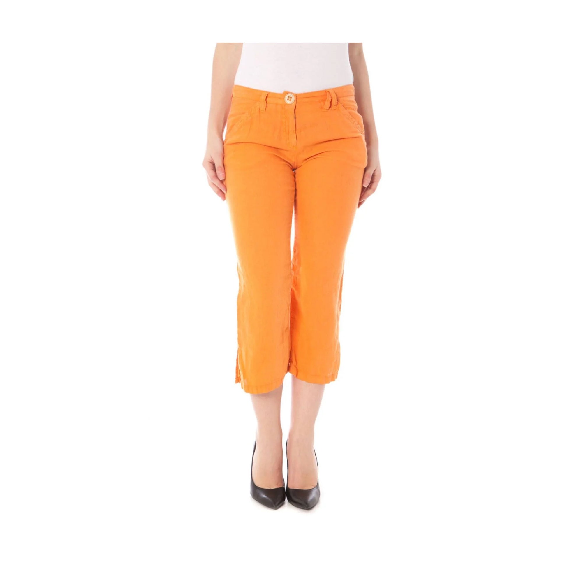 Napapijri Pantaloni Donna Arancione Logo - foto prodotto