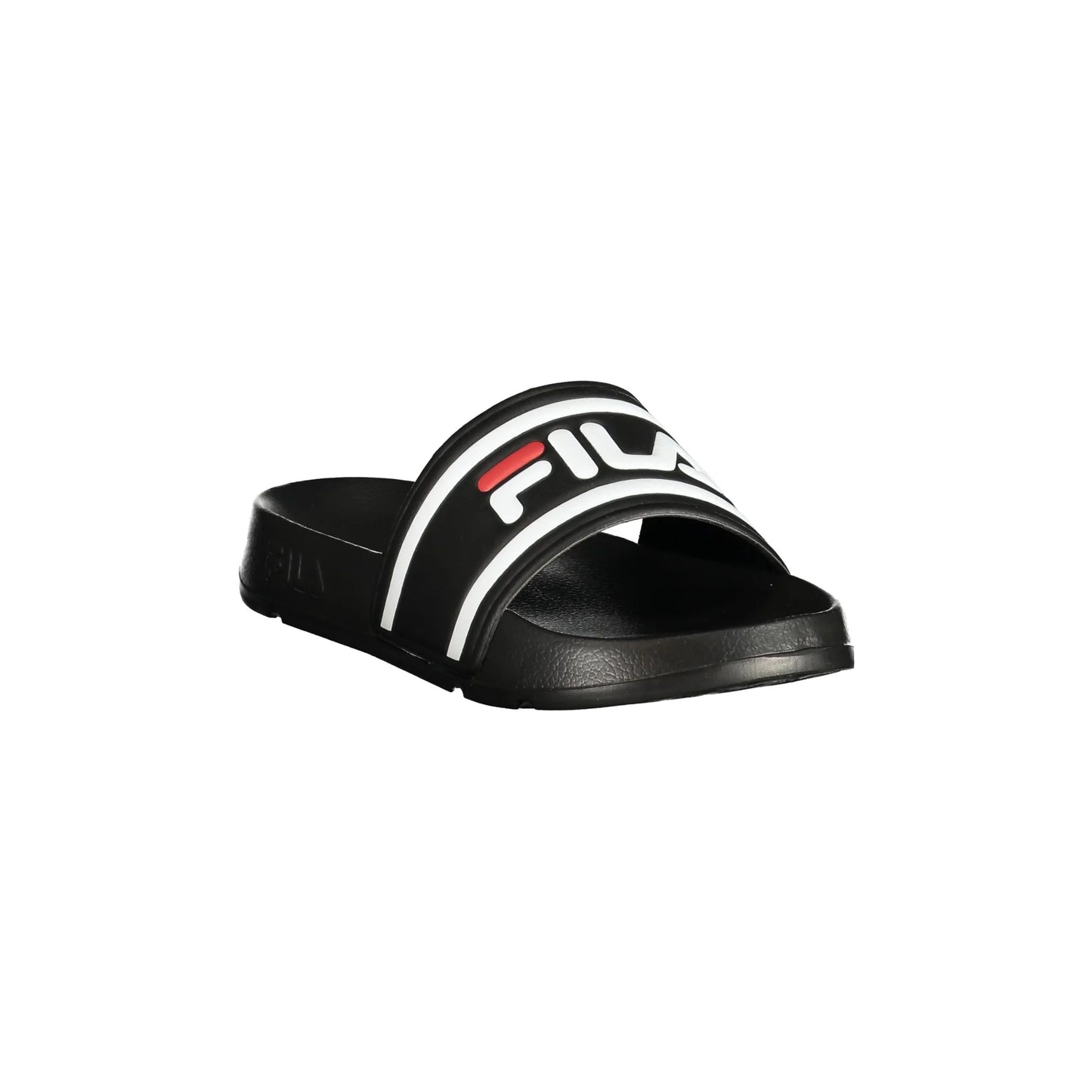 FILA Ciabatte Donna Nere Morro Bay con Logo a Contrasto nero - vista 2