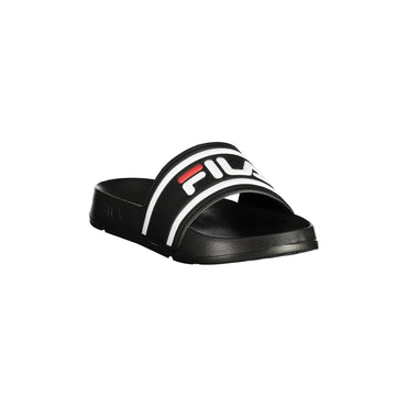FILA Ciabatte Donna Nere Morro Bay con Logo a Contrasto nero - vista 2