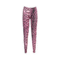 Cavalli Class Pantaloni Leggins Donna Rosa Stampa Logo - foto prodotto
