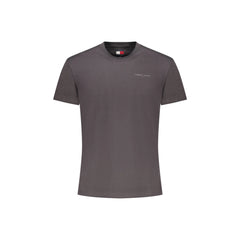 Tommy Hilfiger T-Shirt Μανίκια Κοντά Ανδρική Γκρι Εκτύπωση Λογότυπο