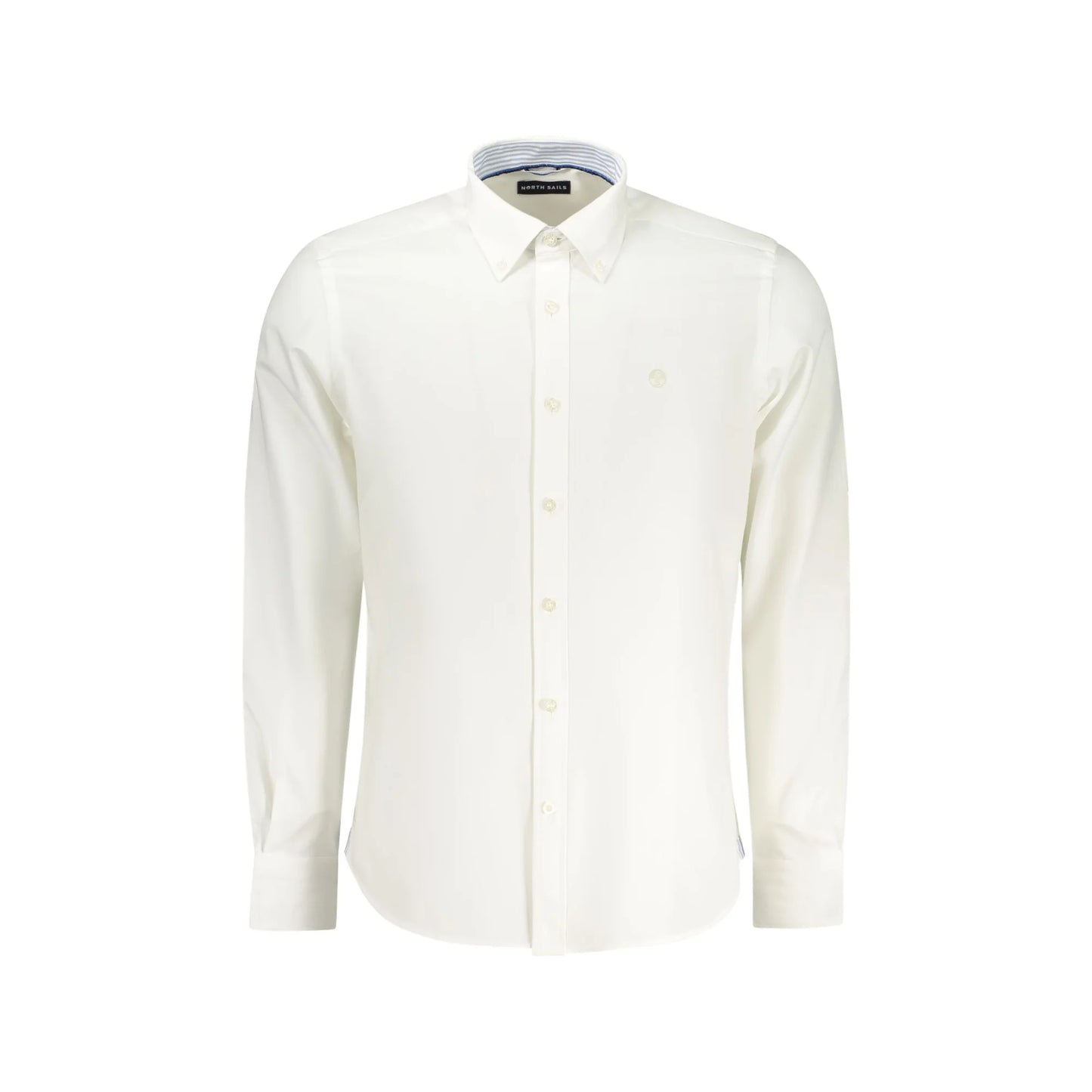 North Sails Camicia Maniche Lunghe Uomo Bianca Ricamo Camicie Bianco - foto prodotto