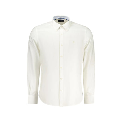 North Sails Camicia Maniche Lunghe Uomo Bianca Ricamo Camicie Bianco - foto prodotto