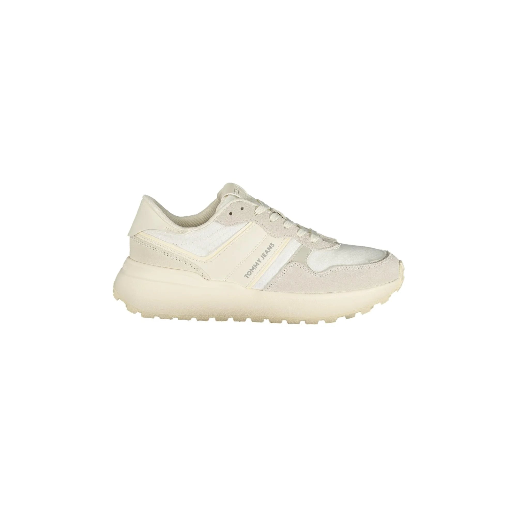 Tommy Hilfiger Sneakers Donna Bianche Stampa Logo Bianco - foto prodotto