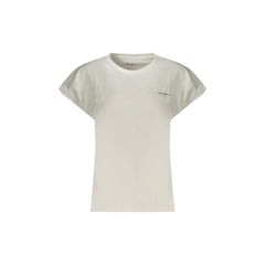 Pepe Jeans T-Shirt Μανίκια Κοντά Γυναίκα Λευκή Εκτύπωση Λογότυπο