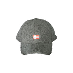 NORWAY 1963 Herren Cap Grau mit Schirm und Schnalle