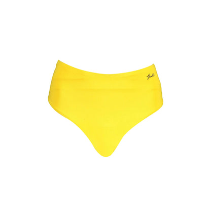Karl Lagerfeld Beachwear Costume Mare Donna Giallo Vita Alta - foto prodotto