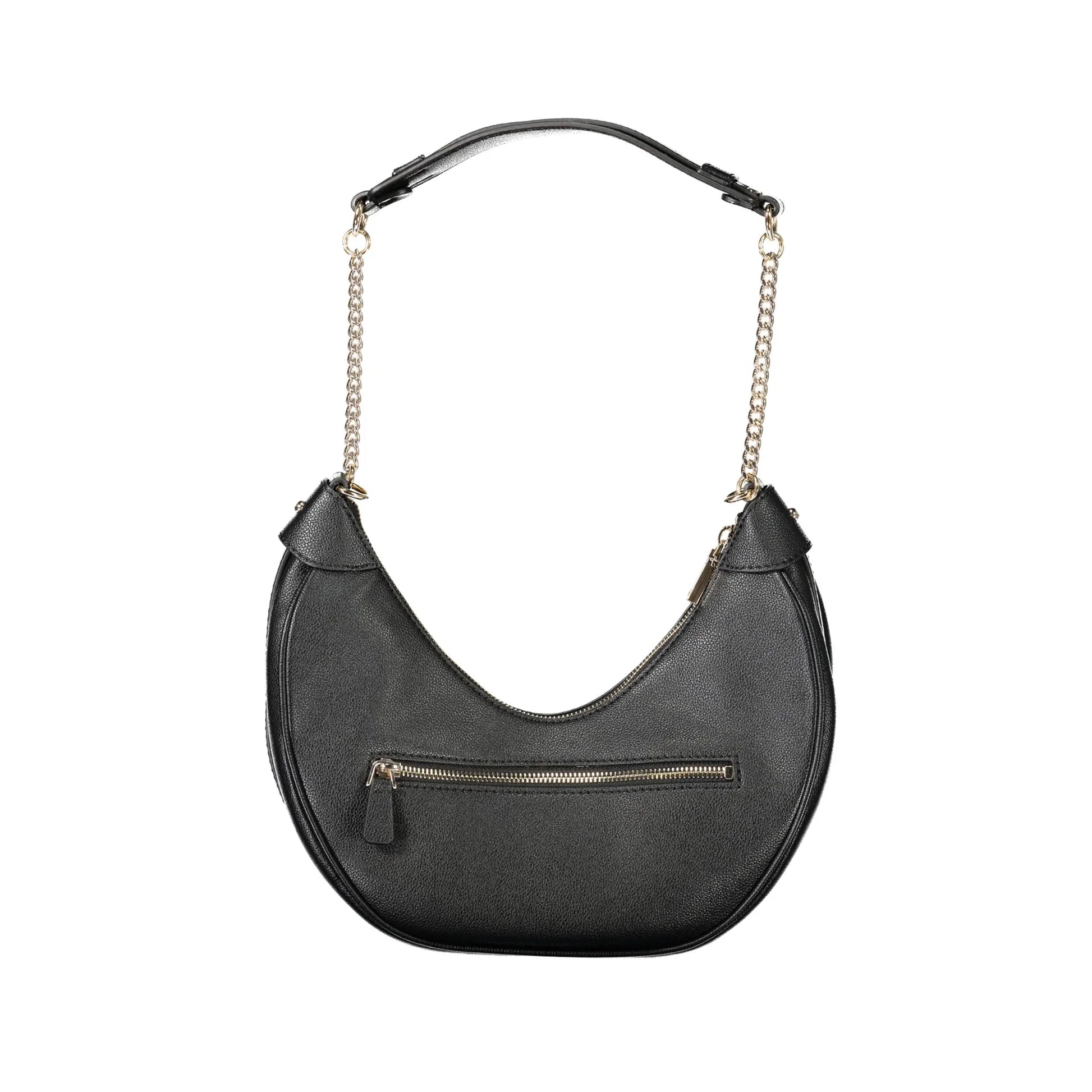 Guess Jeans Borsa a Spalla Donna Nera Chiusura con Zip Borse nero - vista 2