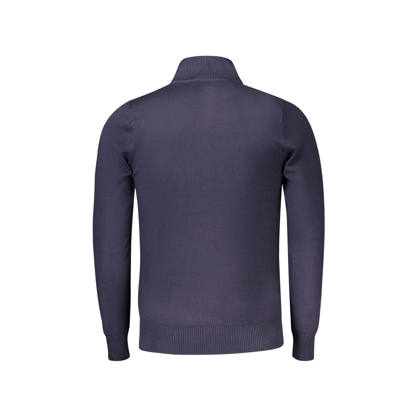 Coveri Moving Maglia Cardigan Uomo Blu Ricamo Maglie - vista 2