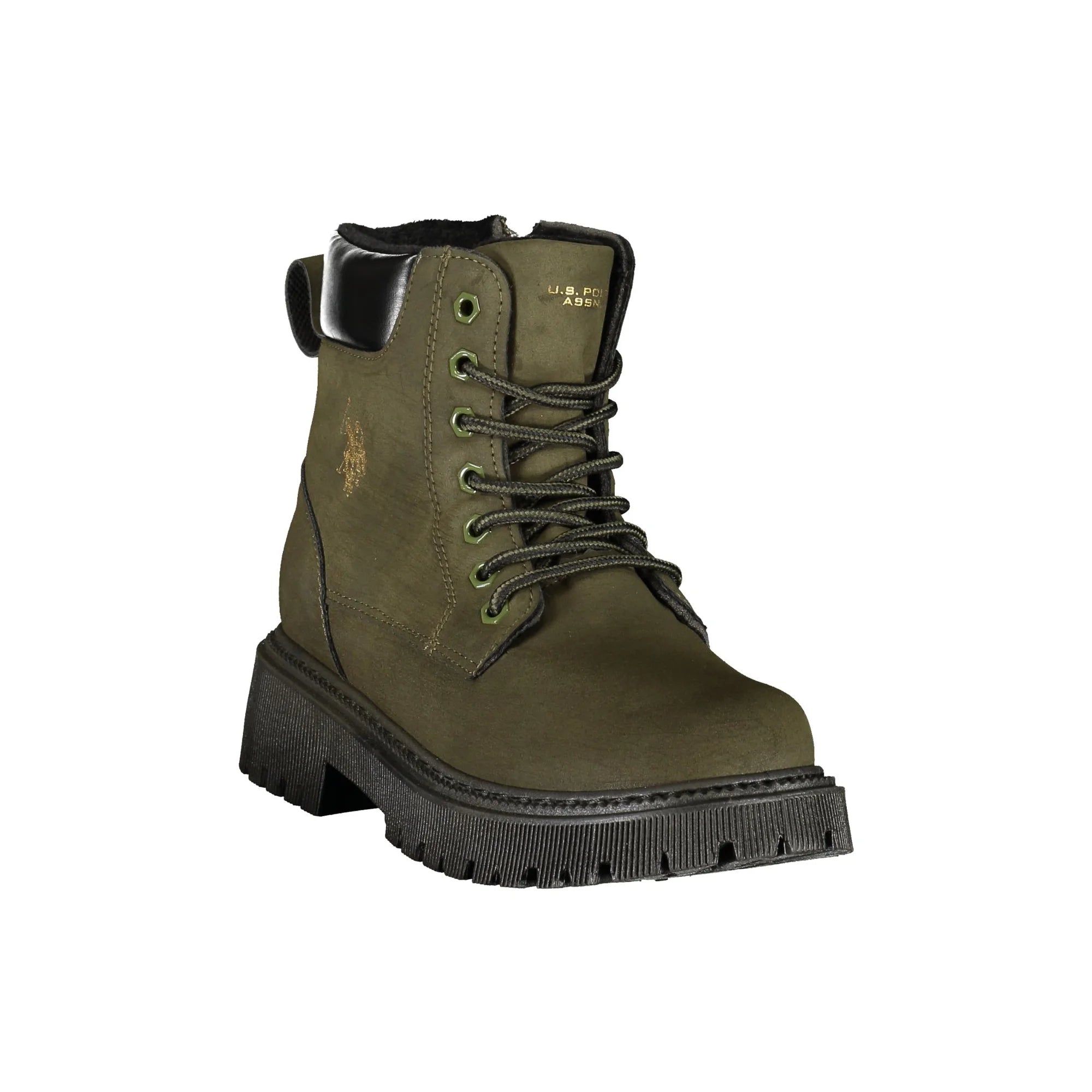 U.S. POLO ASSN. CALZATURA STIVALE DONNA VERDE