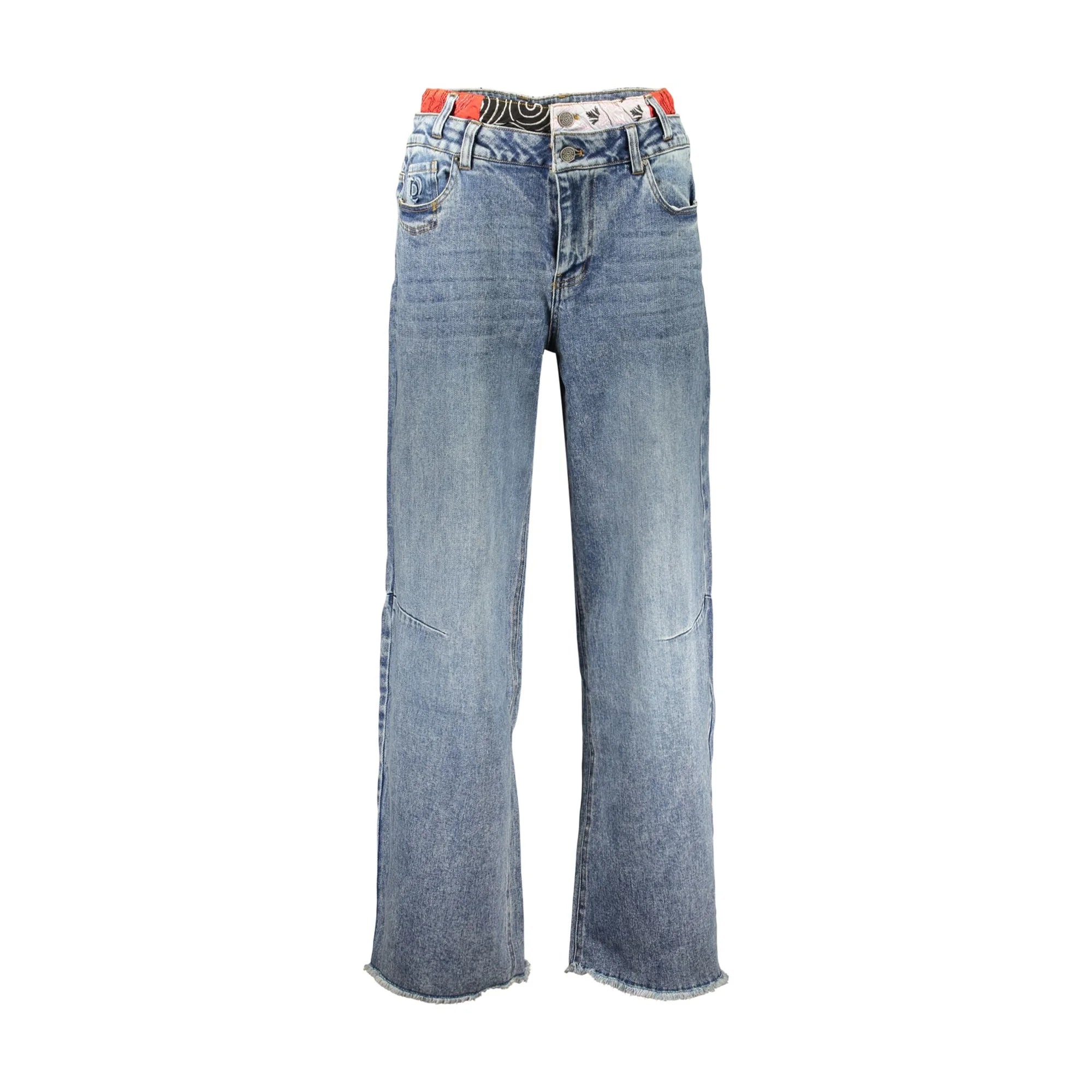 DESIGUAL JEANS DENIM DONNA BLU