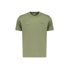 Refrigiwear T-Shirt Maniche Corte Uomo Verde Stampa