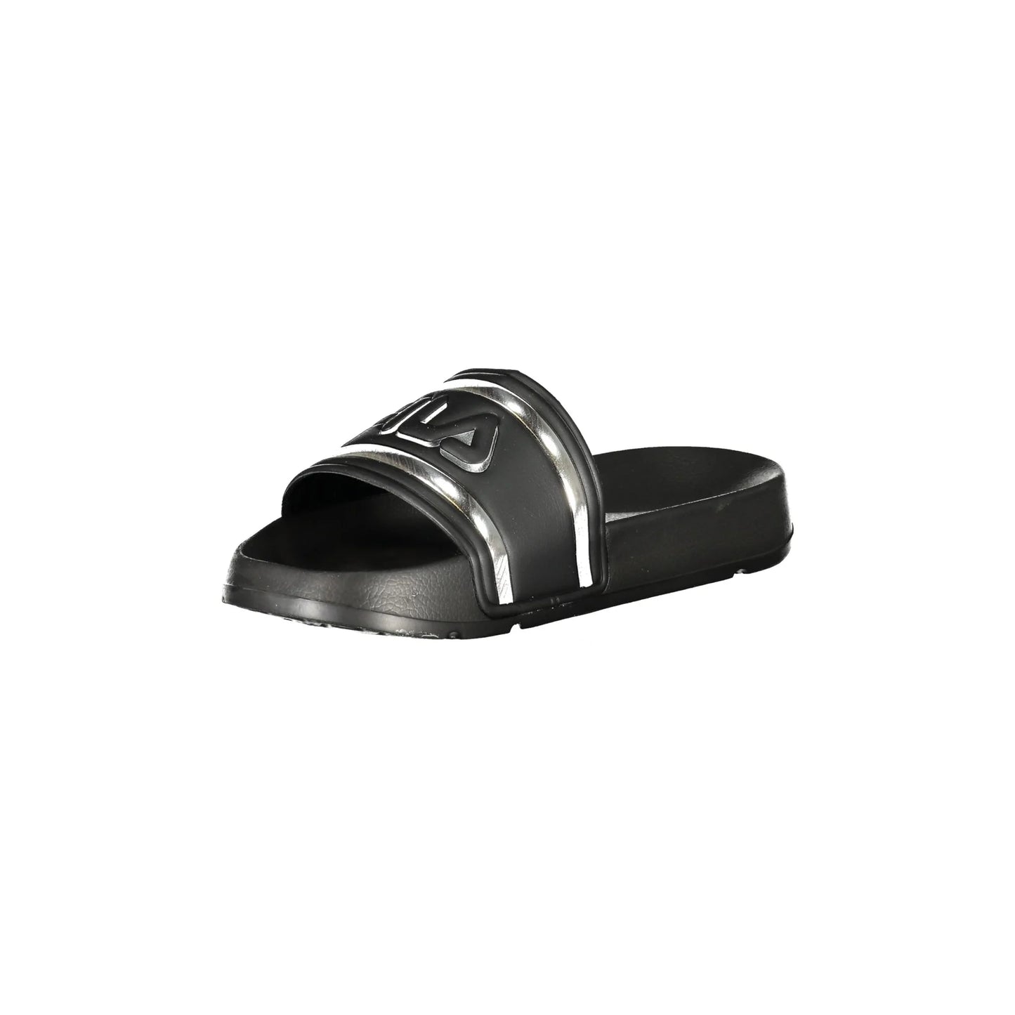 FILA Ciabatte Donna Nere Morro Bay con Dettagli Silver nero - vista 3