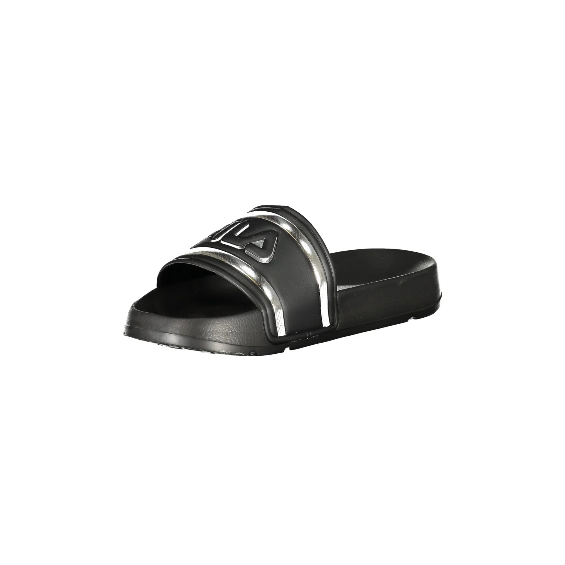 FILA Ciabatte Donna Nere Morro Bay con Dettagli Silver nero - vista 3