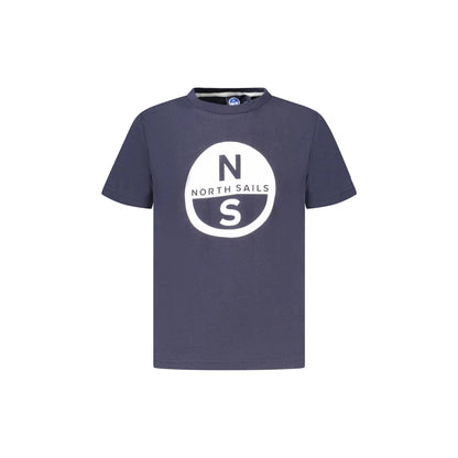 North Sails T-Shirt Maniche Corte Bambino Blu Stampa - foto prodotto