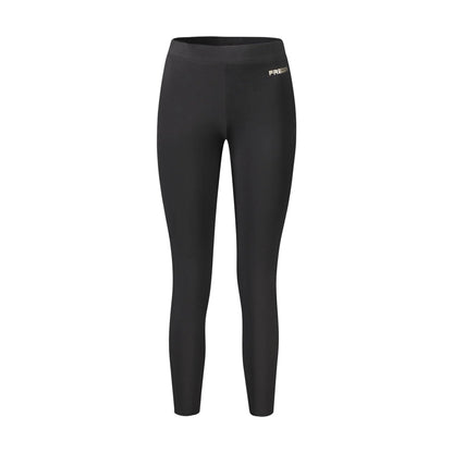 Freddy Pantaloni Leggins Donna Nero Stampa Logo - foto prodotto
