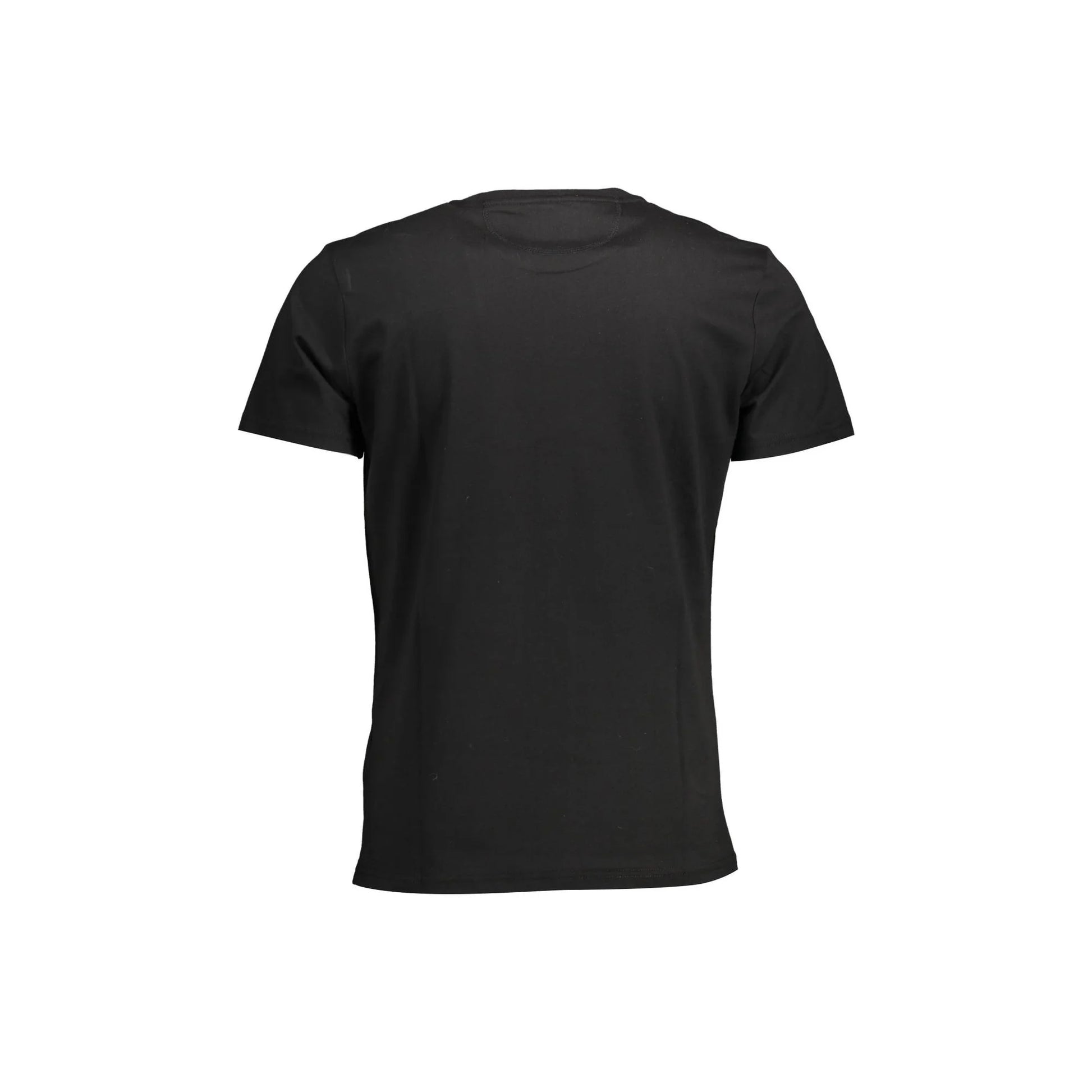 La Martina T-Shirt Maniche Corte Uomo Nera Stampa Logo nero - vista 2