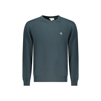 Calvin Klein Felpa Maniche Lunghe Uomo Blu Ricamo Felpe - foto prodotto
