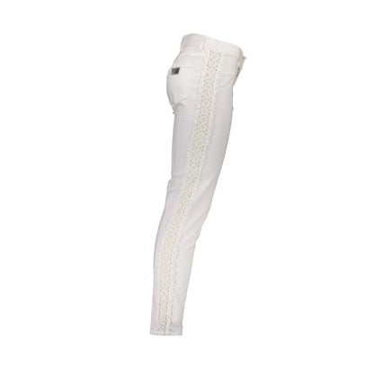JUST CAVALLI PANTALONE DONNA BIANCO