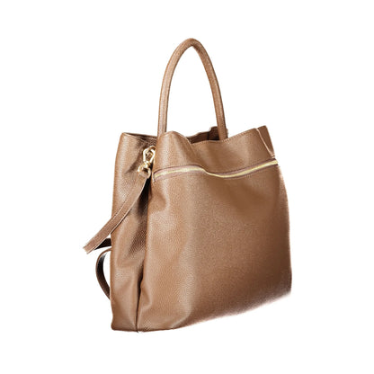 Twinset Borsa a Tracolla Donna Marrone Chiusura con Zip Borse - vista 3
