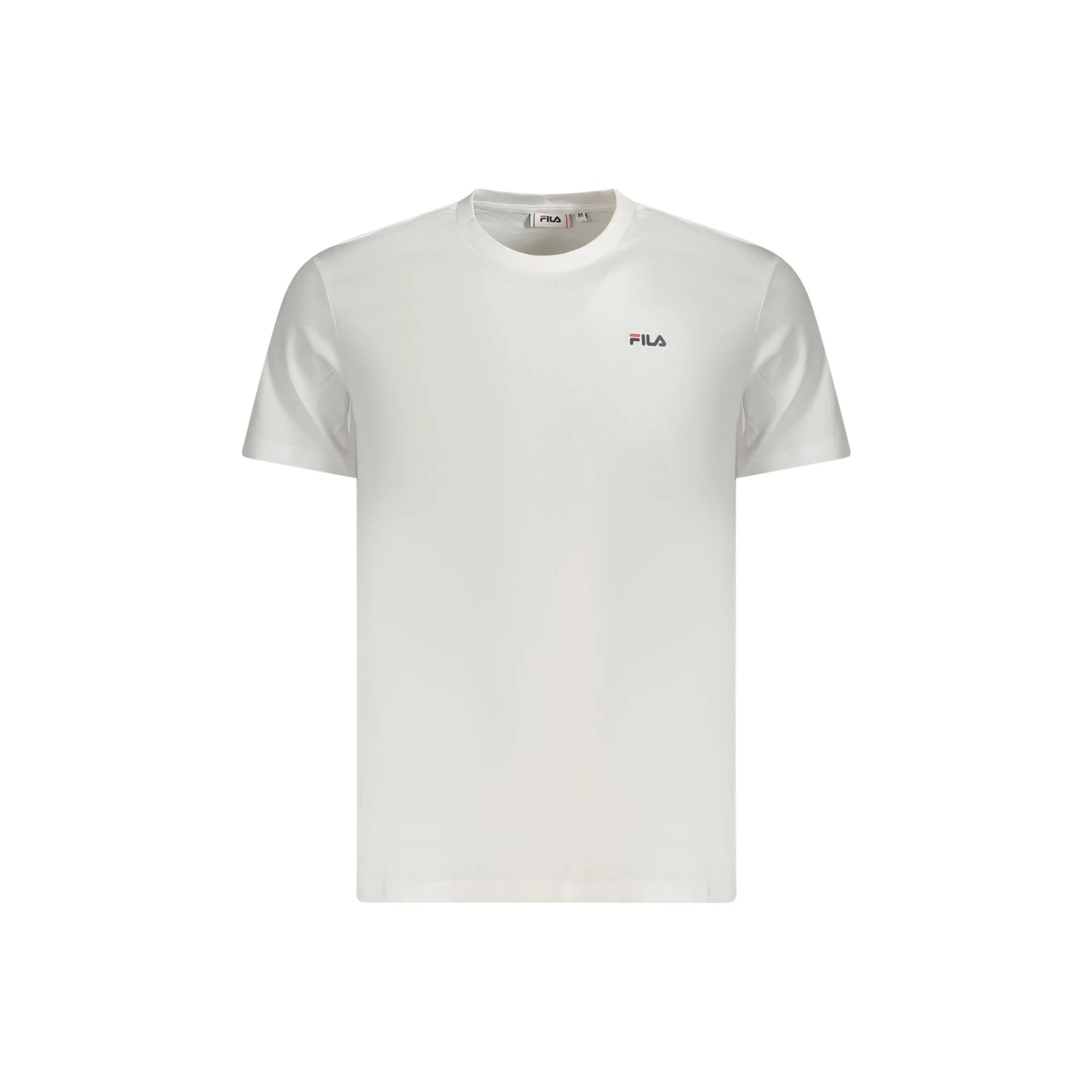 Fila T-Shirt Maniche Corte Uomo Bianca Stampa Logo Bianco - foto prodotto