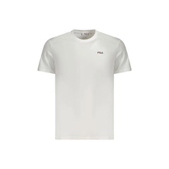Fila T-Shirt Maniche Corte Uomo Bianca Stampa Logo