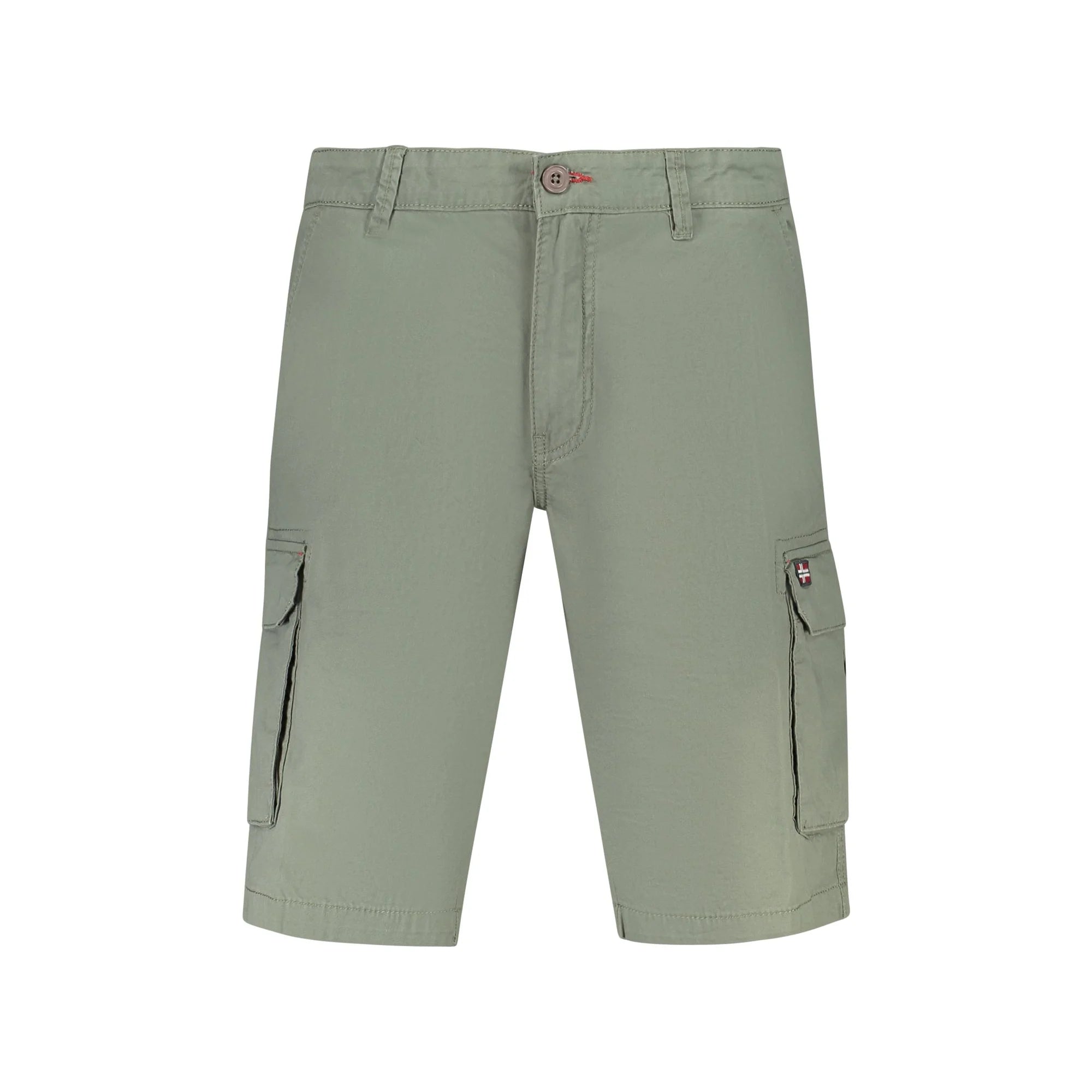 Norway 1963 Short Pantaloni Bermuda Uomo Verde Logo - foto prodotto