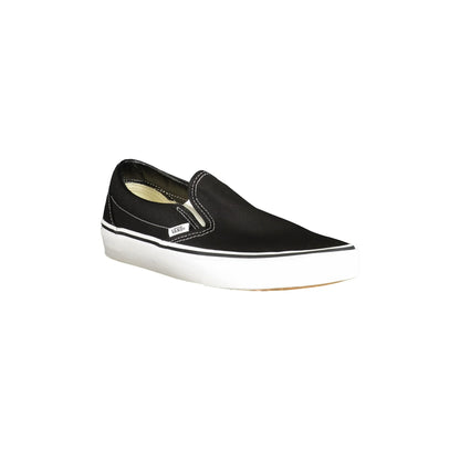 VANS Scarpe Slip-On Uomo Nere Classic con Dettagli a Contrasto Sneakers nero - vista 2