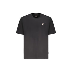 Guess Jeans T-Shirt Maniche Corte Uomo Nera Logo