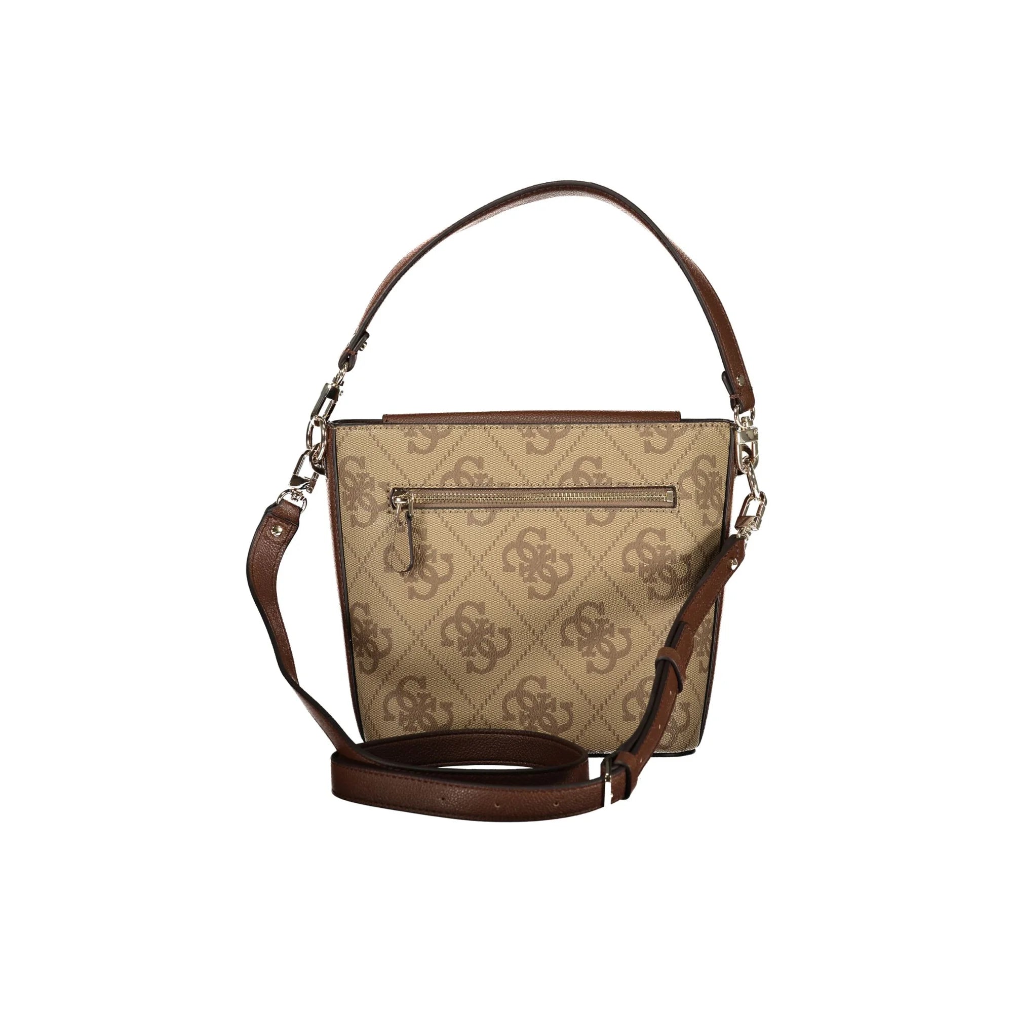 GUESS JEANS BORSA DONNA MARRONE